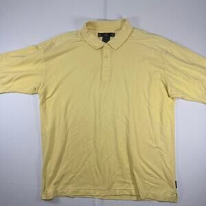 Nike Golf Yellow Vintage Polo Shirt Size XL